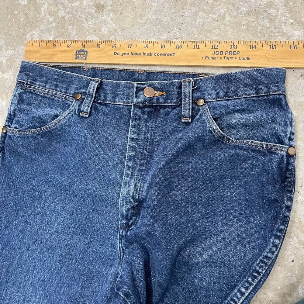 Wrangler Jeans 33x30 Blue Pants Slim 936 Cowboy Western‎ Denim Work Fits 31x30
